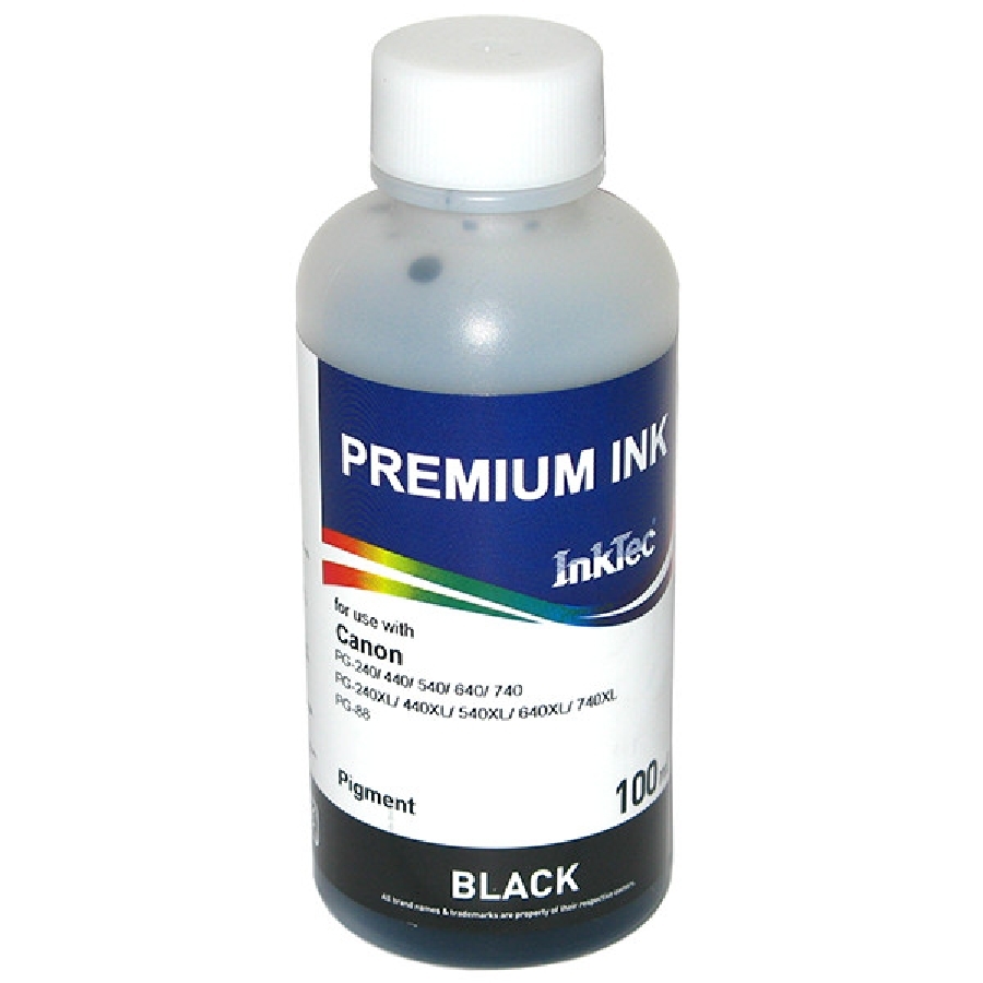 

Чернила InkTec C5040, 100 мл, черный, совместимые для Canon PG-440/440XL, неоригинальная фасовка, C5040