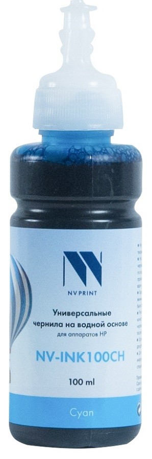 Чернила NV-Print (NV-INK100CH), голубой