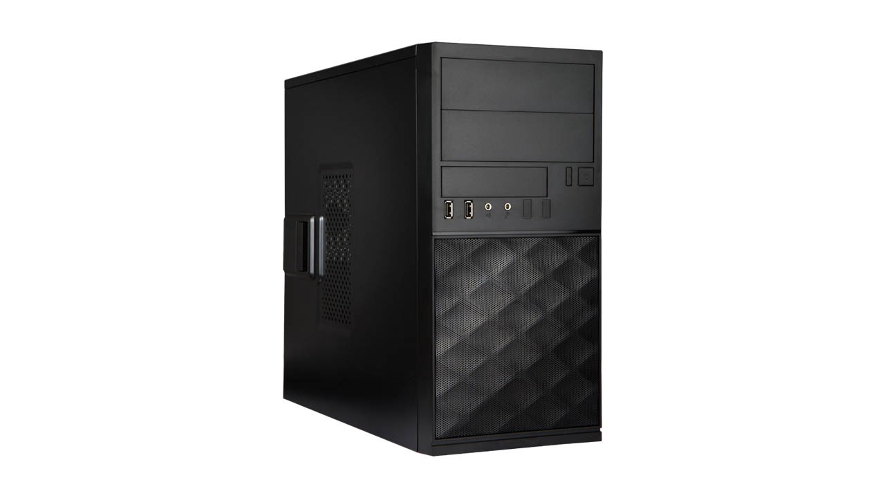 Корпус INWIN EFS052, mATX, Mini-Tower, 2xUSB 3.0, черный, 450 Вт (6184288)