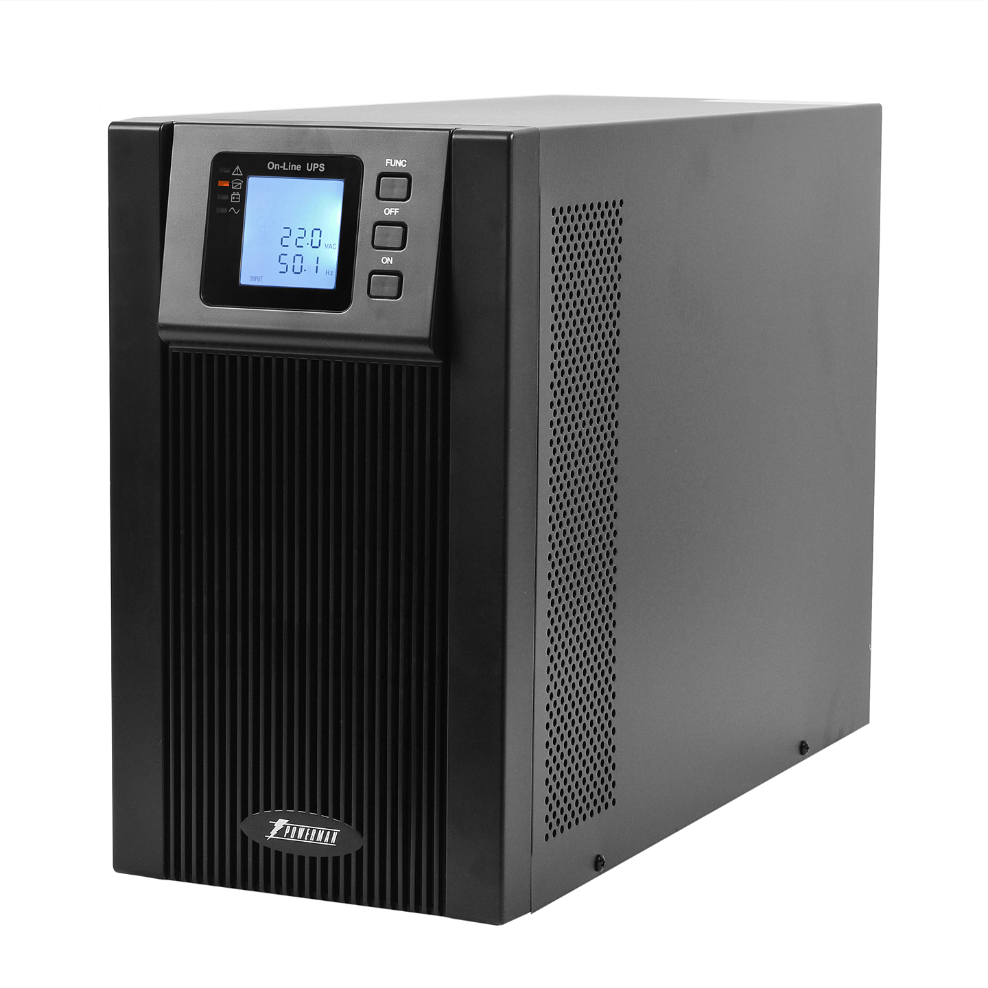 ИБП Powerman Online 3000 Plus, 3000 В·А, 2.7 кВт, черный (6114086) (без аккумуляторов)
