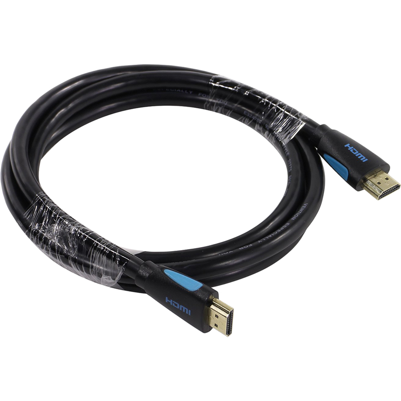 

Кабель HDMI(19M)-HDMI(19M) v2.0 4K, экранированный, 1.5 м, черный Vention (VAA-M01-B150)