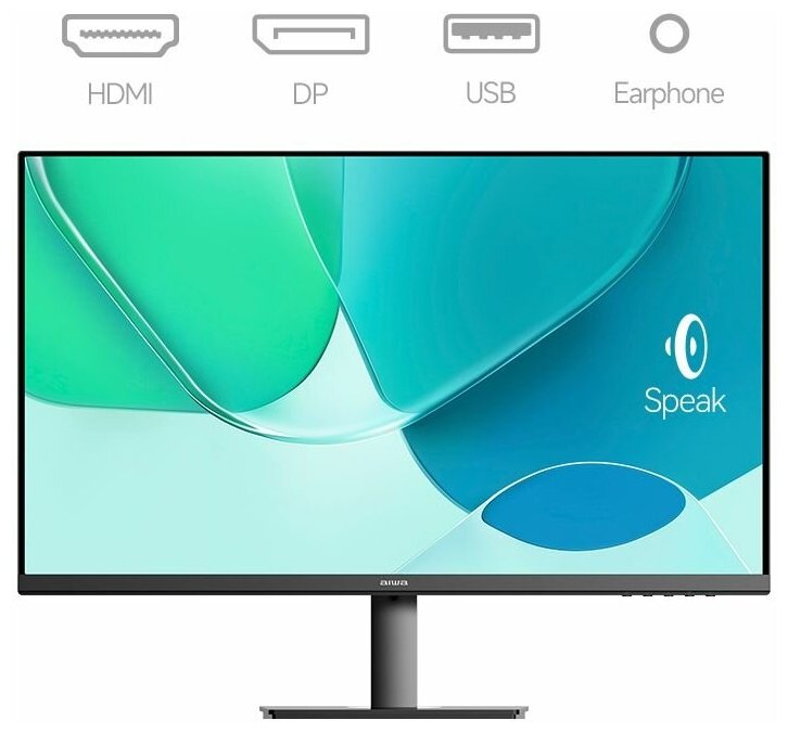 

Монитор 27" Aiwa MD2705-B IPS, 1920x1080 (16:9), 250кд/м2, 165 Гц, 1 мс, 178°/178°, FreeSync/G-Sync, HDMI, DisplayPort, USB-Hub, черный (MD2705-B), MD2705-B