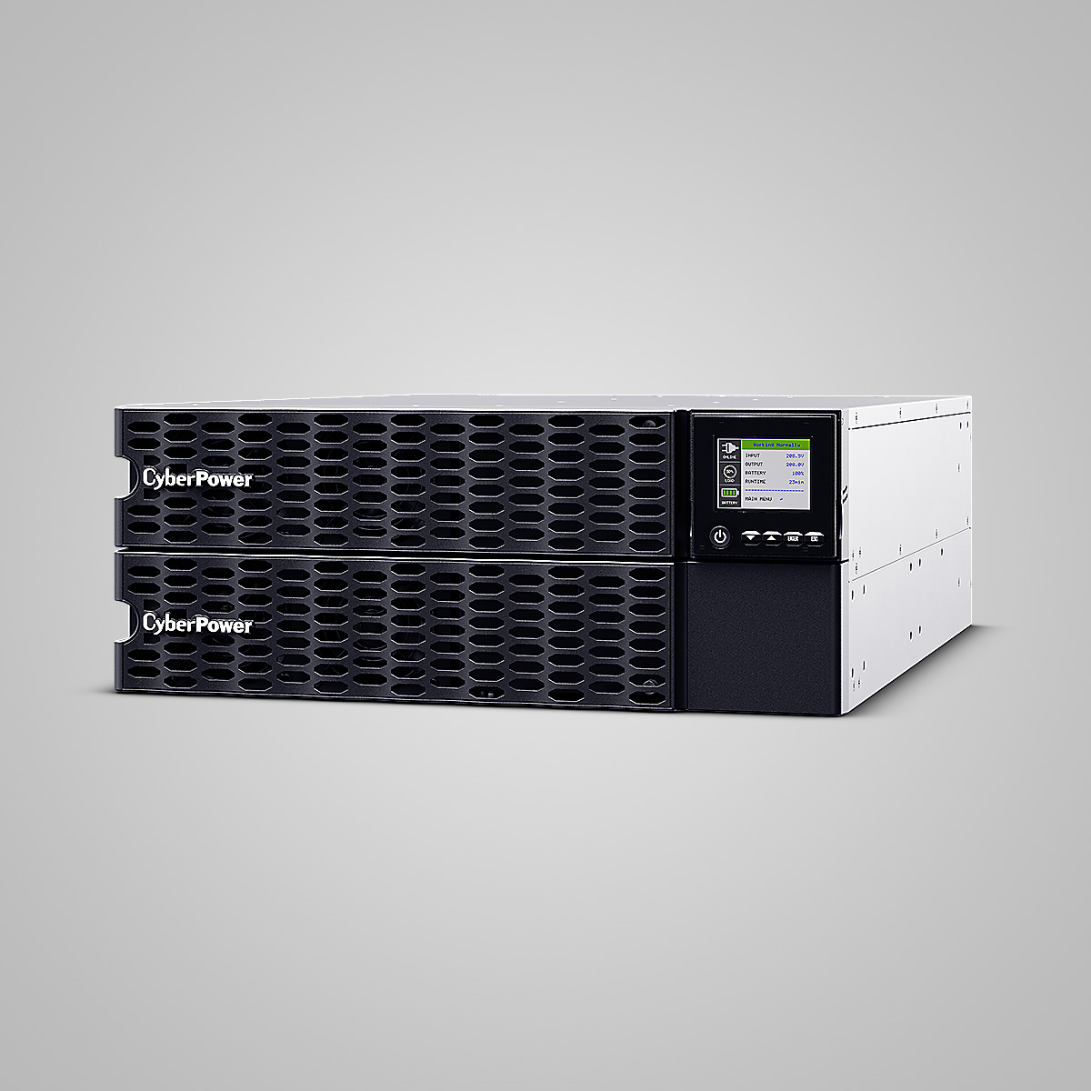 ИБП CyberPower Online OL8KERTHD, 8000 В·А, 8 кВт, IEC, розеток - 10, USB, черный (OL8KERTHD)