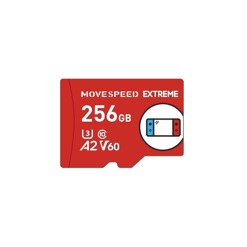 Карта памяти 256Gb microSDXC Move Speed FT300 Class 10 UHS-I U3 V30 (YS-T300-256GB)