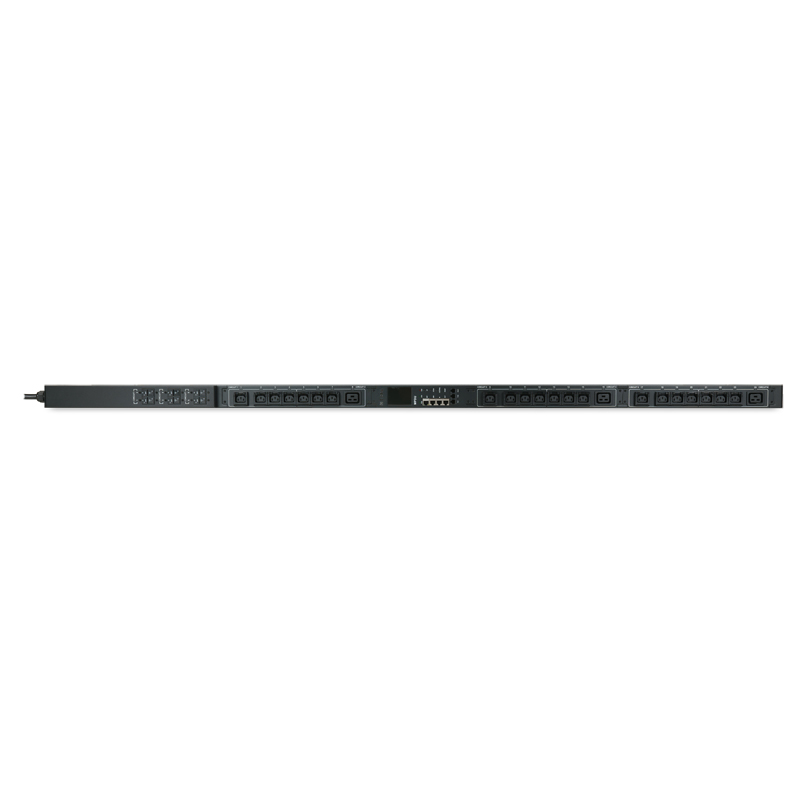 

Блок розеток (PDU) Nerpa PU IRON Monitored (Outlet Level), кол-во розеток:24 (21xC13/3xC19), 32А, черный (NP8741L), IRON Monitored (Outlet Level)