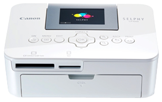 Принтер сублимационный Canon Selphy CP1000, A6, цветной, 300x300dpi, USB (0011C002)