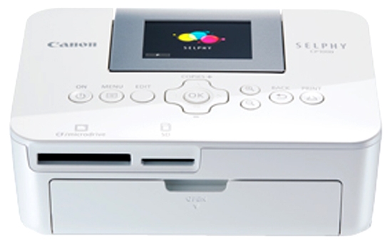 

Принтер сублимационный Canon Selphy CP1000, A6, цветной, 300x300dpi, USB (0011C002), 0011C002