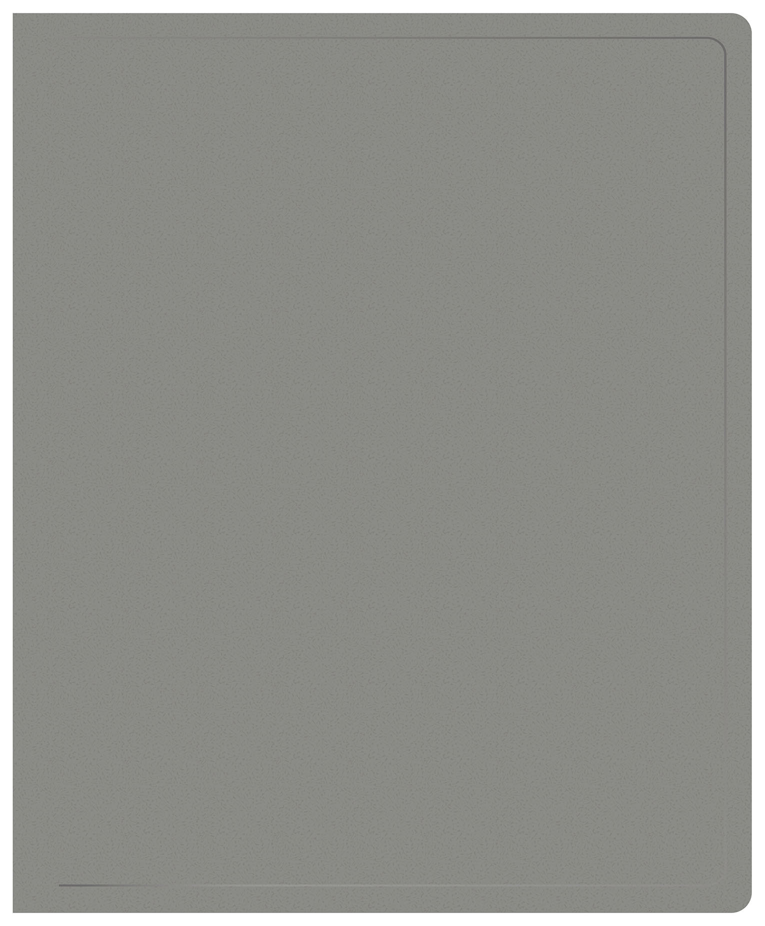 

Папка на кольцах Buro пластик, серый (-ECB0420/2RGREY)