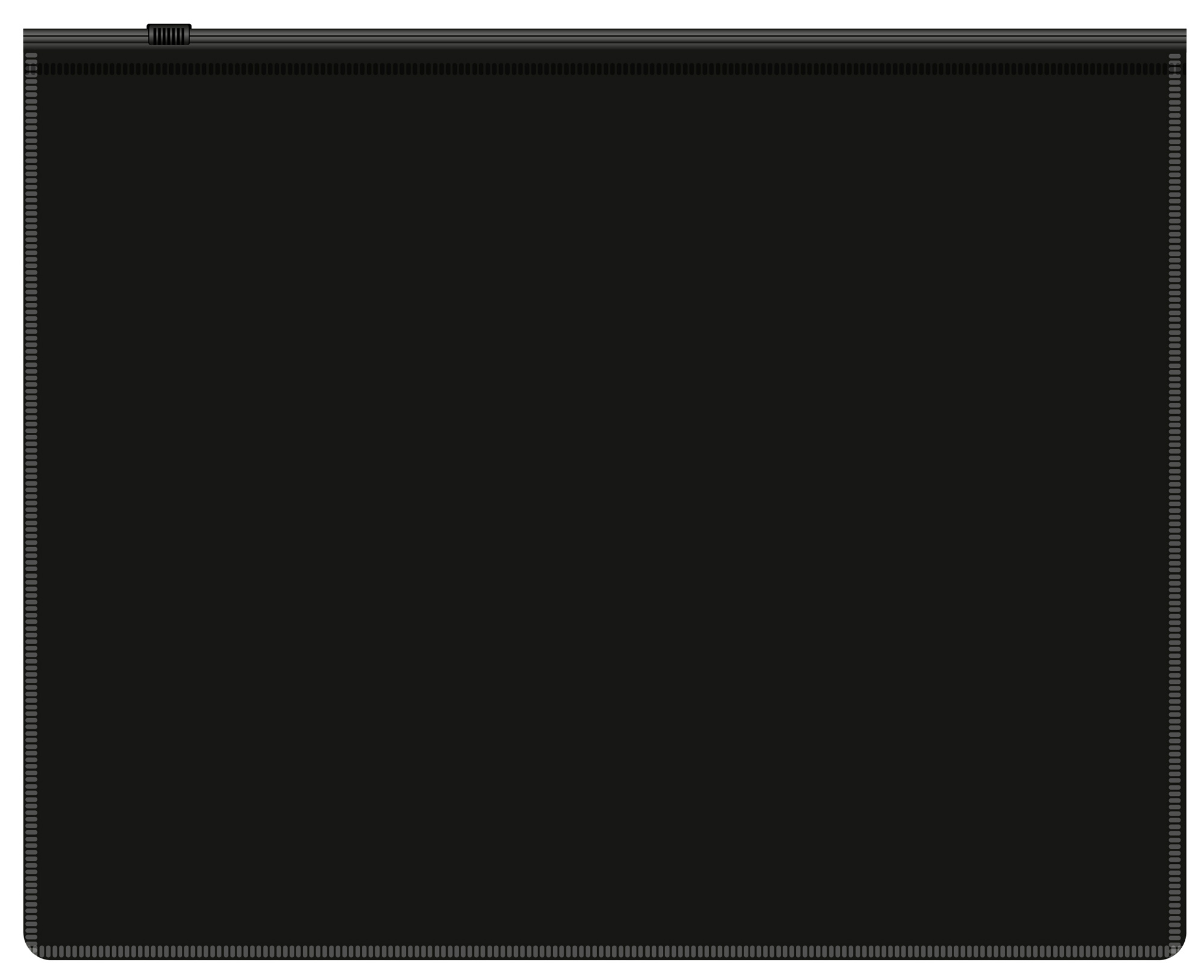 

Папка на молнии ZIP БЮРОКРАТ полипропилен, черный (-BPM5A2BLCK)