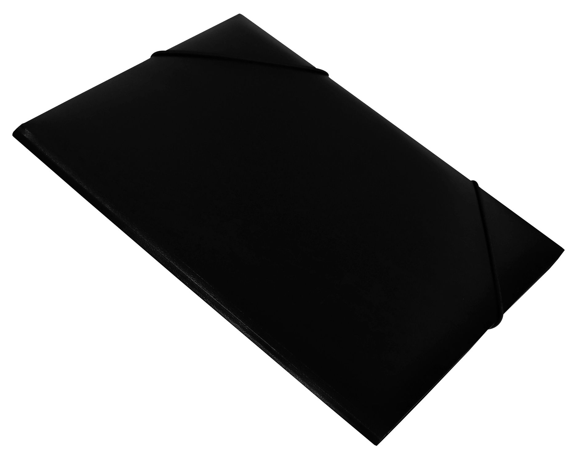 

Папка на резинке Buro пластик, 15, черный (-PRB04BLACK)