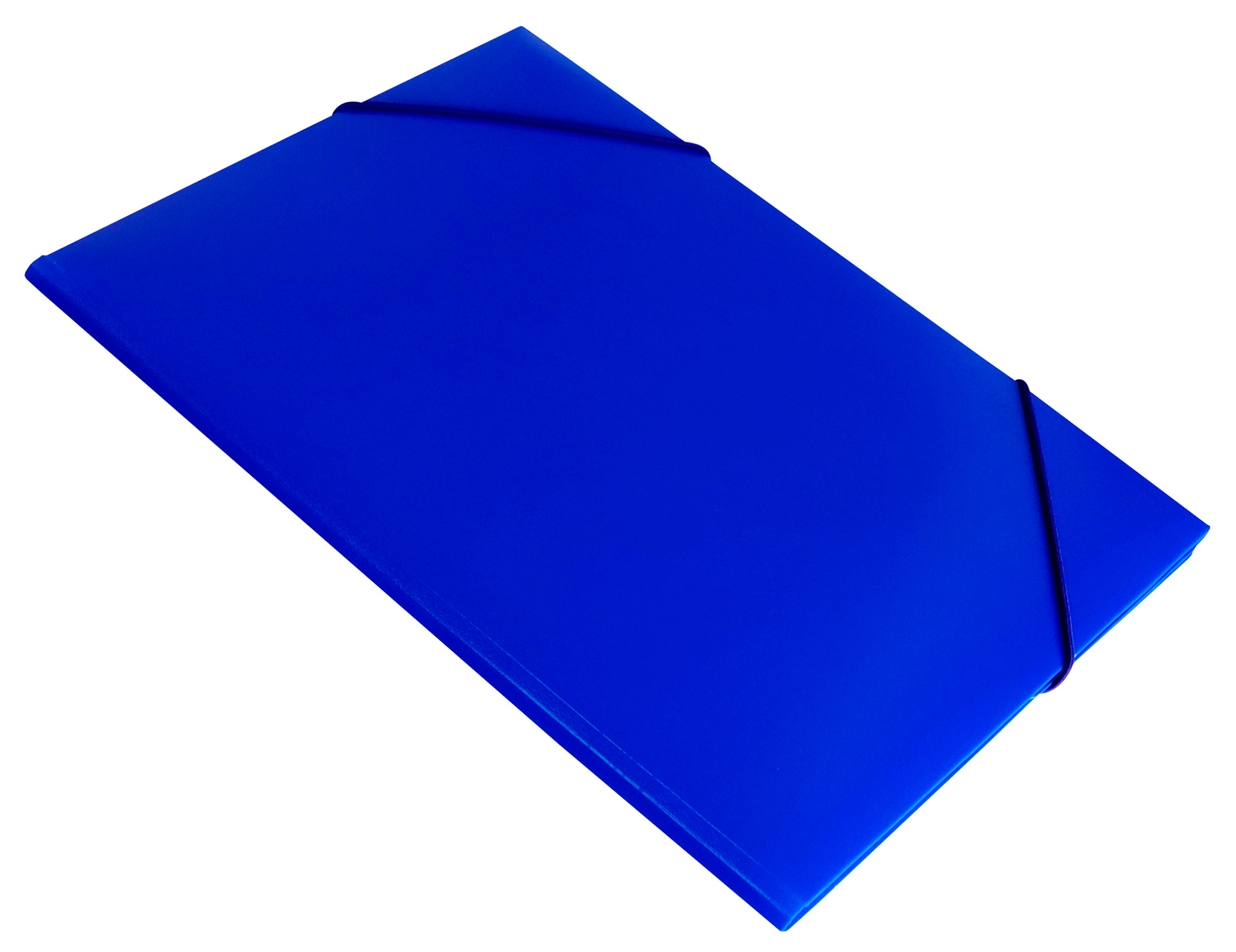 

Папка на резинке Buro пластик, 15, синий (-PRB04BLUE)