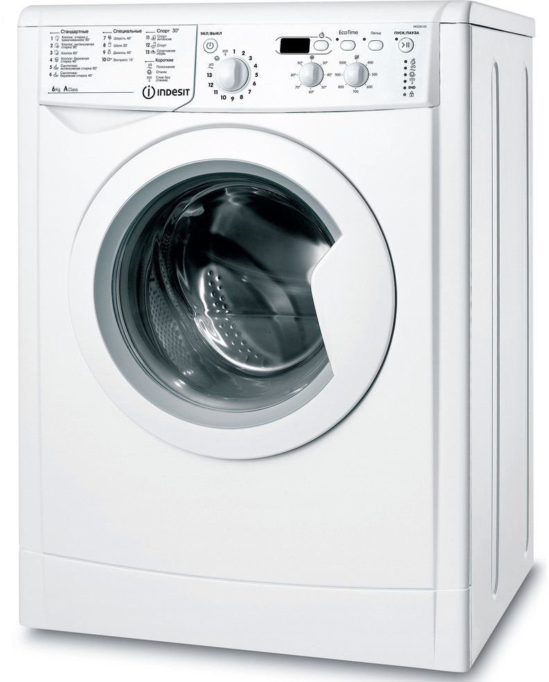 Стиральная машина Indesit, 6 кг, 1000 об/мин