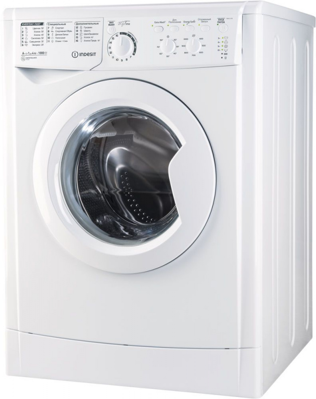 

Стиральная машина Indesit, 4 кг, 1000 об/мин, белый (869990891070)