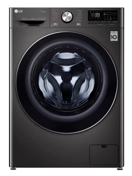 

Стиральная машина LG, 8.5 кг, 1200 об/мин, платиновый (F2V9GW9P)