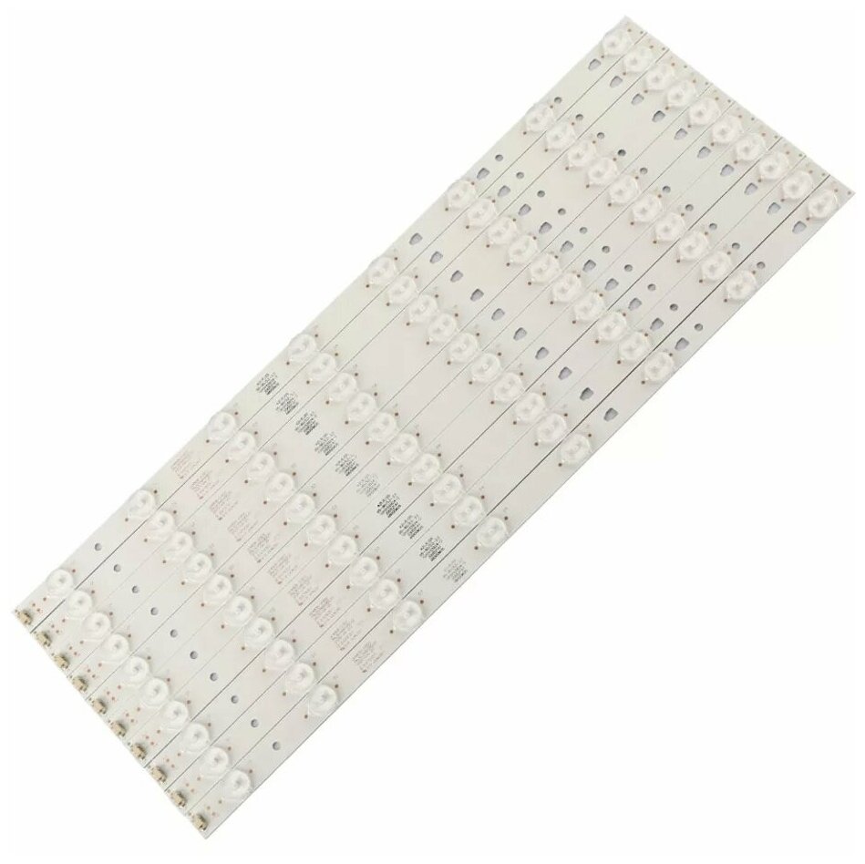 Светодиодная подсветка 48", LE48D8-03(D), 30348008220, 480mm 10x8LED (комплект, 10 шт) (LE48D8-03(D))