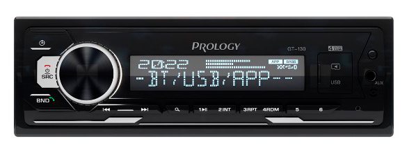 

Автомагнитола Prology, 1 DIN, Bluetooth (PRGT130)