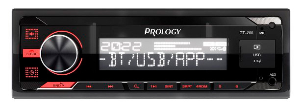 Автомагнитола Prology, 1 DIN