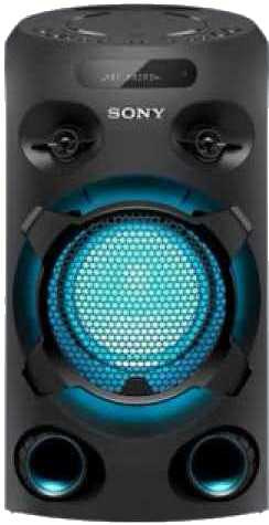 

Мидисистема Sony, FM, USB, Bluetooth, Wi-Fi, NFC, черный (MHCV02.RU1)