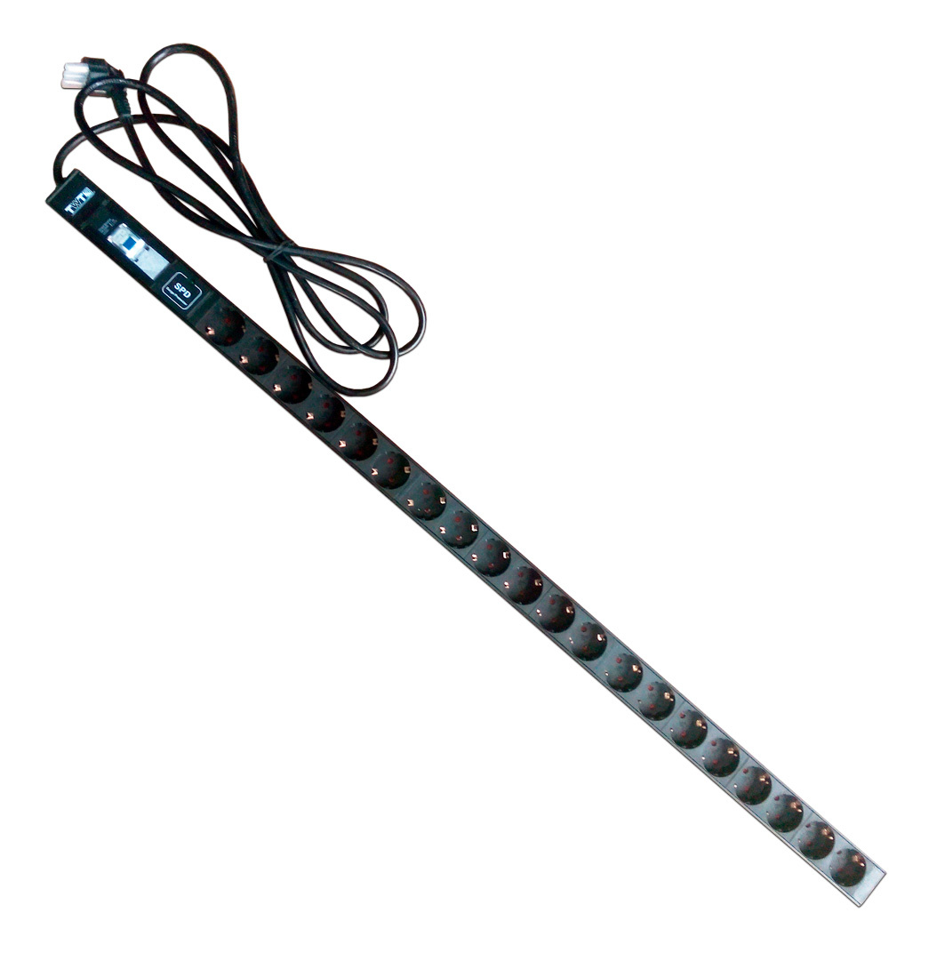 

Блок розеток (PDU) Lanmaster (TWT-PDV-20GS-GP)
