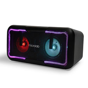 

Акустика Microlab BP11, 16 Вт, AUX, USB, Bluetooth, подсветка, черный, BP11