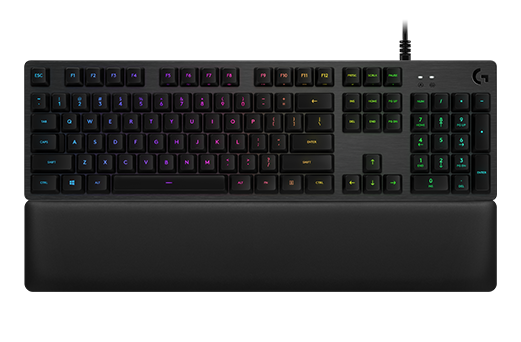 

Клавиатура проводная Logitech G513 Carbon, механическая, GX Blue, подсветка, USB, черный (920-008934_ru), G513 Carbon