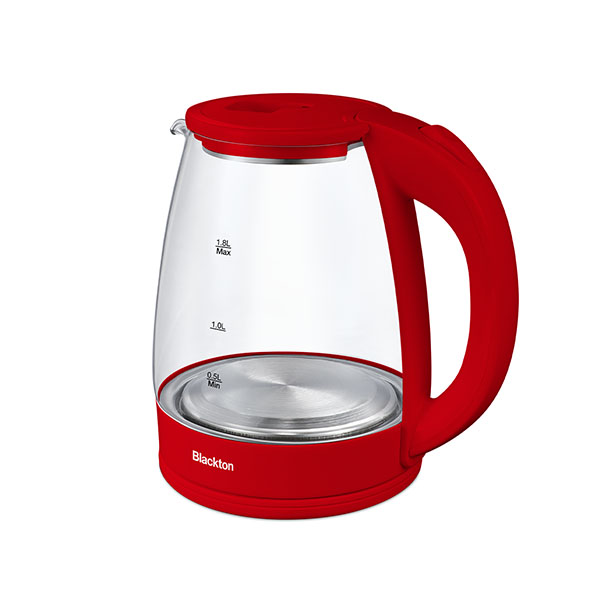 

Чайник электрический Blackton Bt KT1800G 1.8л. 1.5 кВт, стекло/пластик, красный, Bt KT1800G
