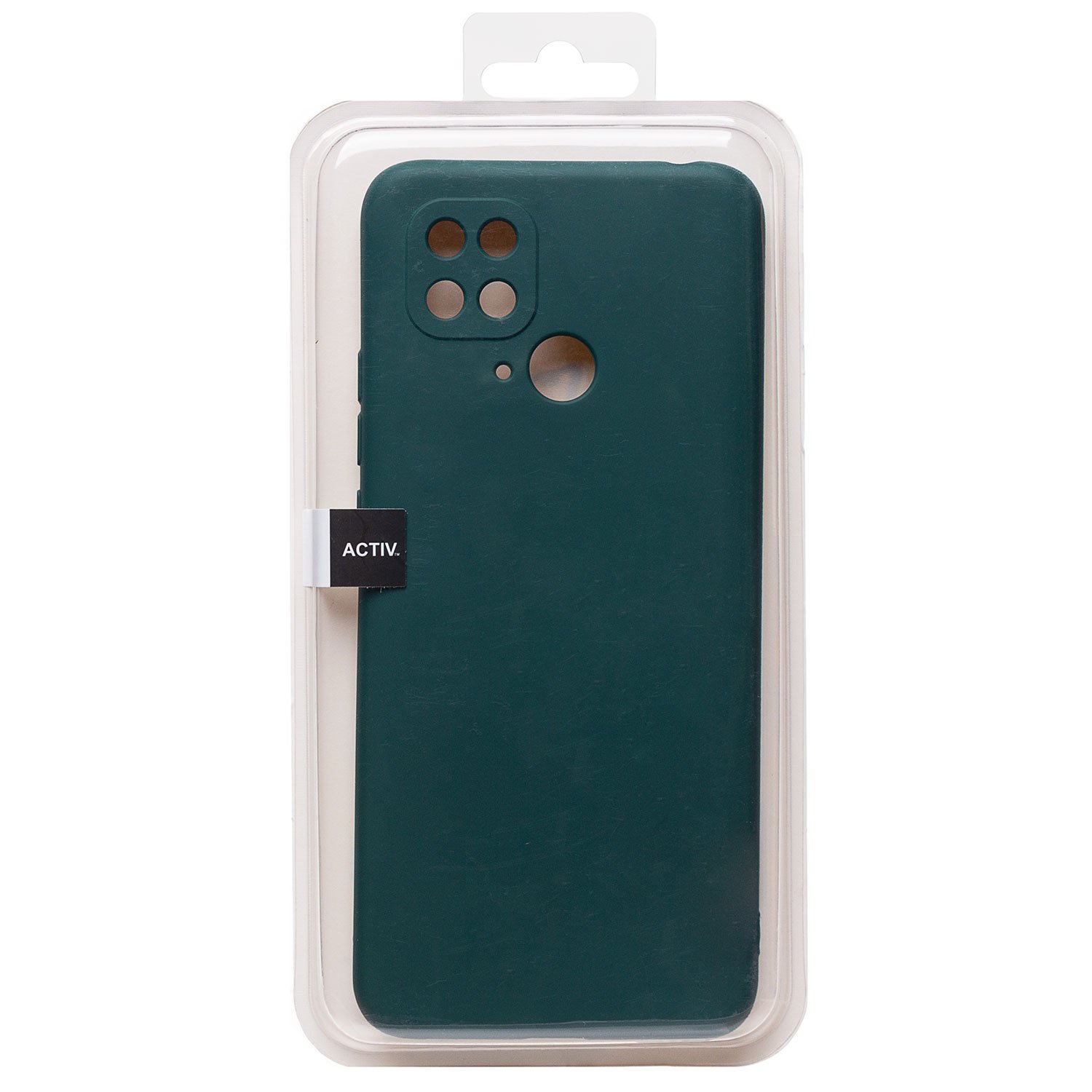 

Чехол-накладка Activ Full Original Design для смартфона Xiaomi Redmi 10C, силикон, темно-зеленый (217033)
