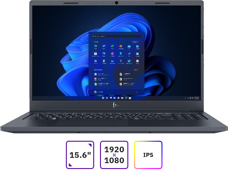 

Ноутбук F+ Flaptop i 15.6" IPS 1920x1080, Intel Core i5 1235U 3.3 ГГц, 16Gb RAM, 1Tb SSD, W11, черный (FLTP-5i5-161024-w)