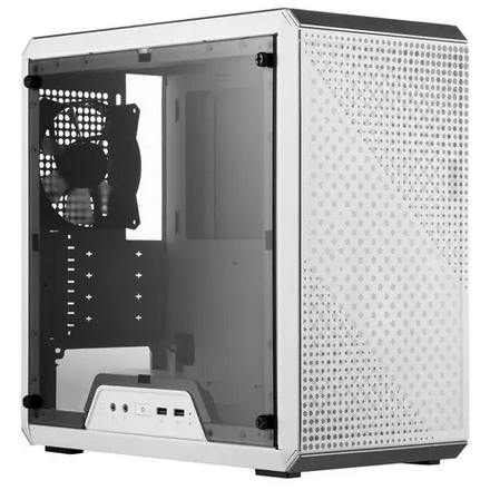 Корпус COOLERMASTER MasterBox Q300L, mATX, Mini-Tower, 2xUSB 3.2, белый, без БП (MCB-Q300L-WANN-S00)