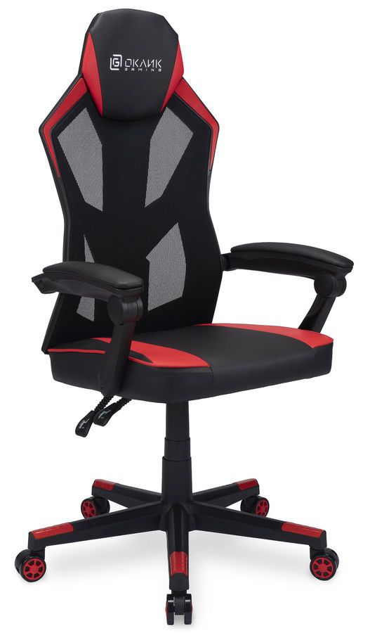 

Кресло игровое Oklick 121G, черный/красный (1873071), 121G