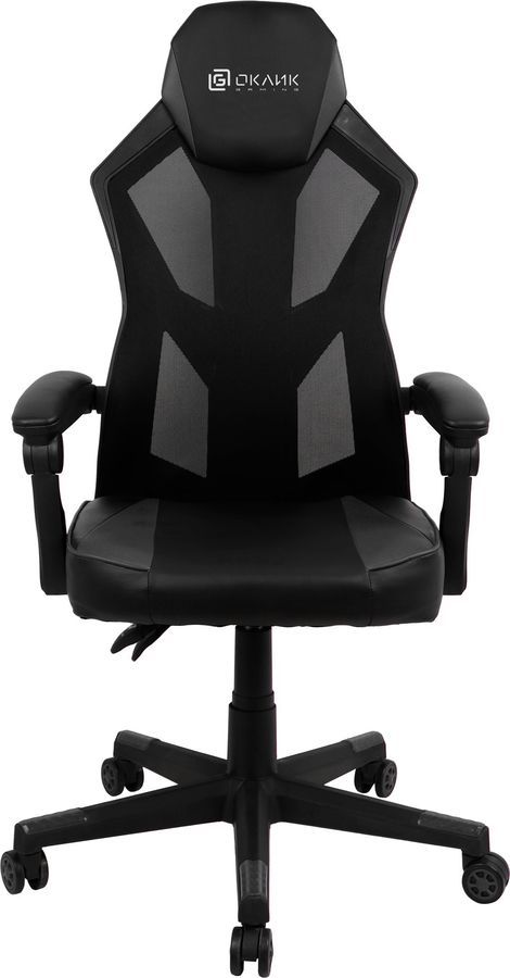 Кресло игровое Oklick 121G, черный
