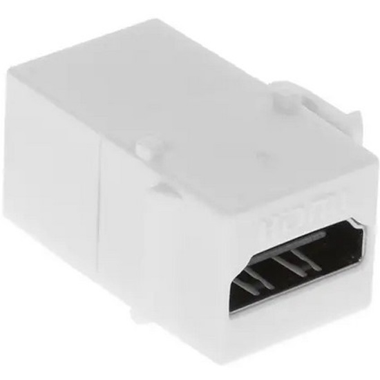 

Вставка Keystone Lanmaster 180 градусов, HDMI 2.0, 1шт., белый (LAN-OK-HDMI-V-WH), 180 градусов