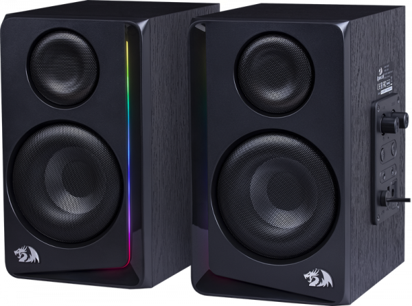 

Акустика 2.0 Redragon Andante, 10 Вт, AUX, подсветка, черный (70931), Andante