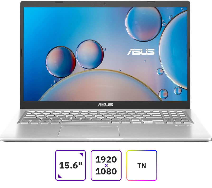 

Ноутбук ASUS A516JP-EJ461 15.6" 1920x1080, Intel Core i7 1065G7 1.3 ГГц, 16Gb RAM, 512Gb SSD, NVIDIA GeForce MX330-2Gb, без OC, серебристый (90NB0SS2-M005Y0), A516JP-EJ461