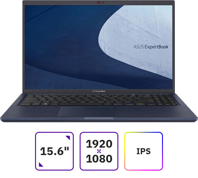 

Ноутбук ASUS ExpertBook B1 B1500CEAE-BQ2938R 15.6" IPS 1920x1080, Intel Core i7 1165G7 2.8 ГГц, 16Gb RAM, 1Tb SSD, W10Pro, черный (90NX0441-M00V60), B1500CEAE-BQ2938R
