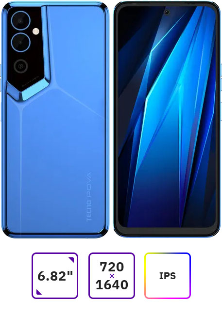Смартфон Tecno POVA Neo 2 4Gb/64Gb Android синий