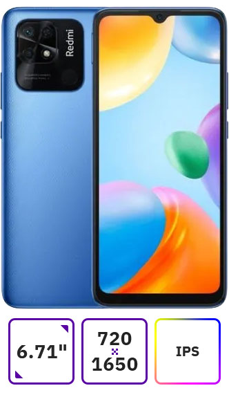 

Смартфон Xiaomi Redmi 10C, 6.71" 720x1650 IPS, Qualcomm Snapdragon 680, 4Gb RAM, 64Gb, 3G/4G, NFC, Wi-Fi, BT, 2xCam, 2-Sim, 5000 мА⋅ч, USB Type-C, Android 11, синий (220333QNY/38596), Redmi 10C