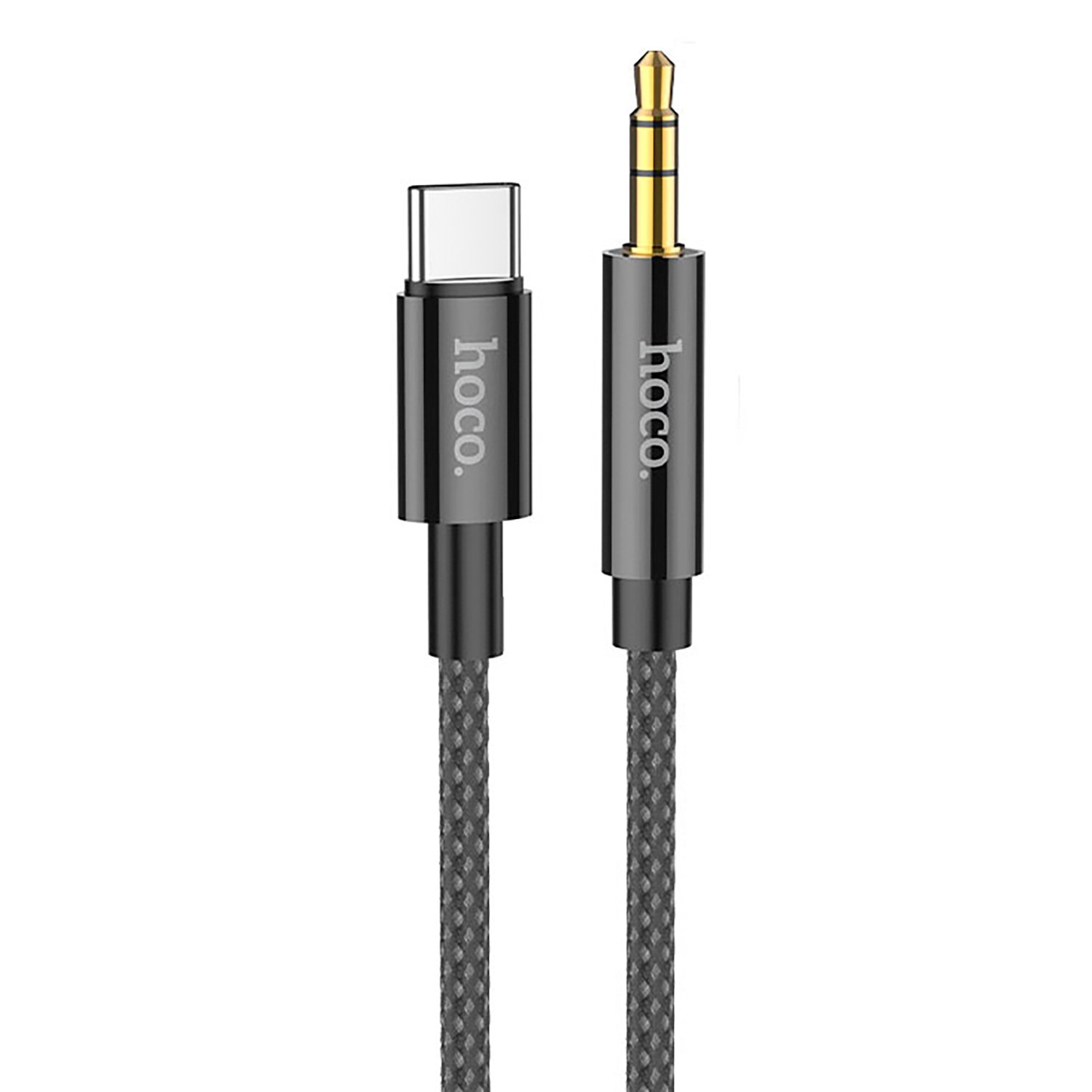 

Кабель-переходник (адаптер) Type-C-Jack 3.5mm(M), 1 м, черный HOCO UPA19, UPA19
