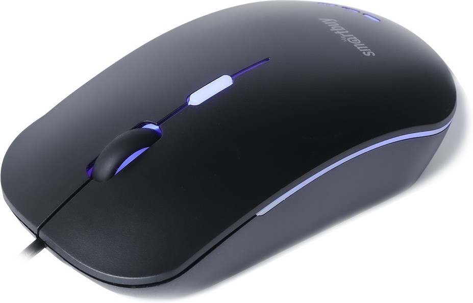 

Мышь проводная SmartBuy 288-K, 2400dpi, оптическая светодиодная, USB, черный (SBM-288-K), 288-K
