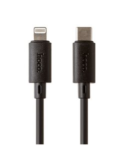 

Кабель USB Type-C-Lightning 8-pin, быстрая зарядка, 2.4А, 1 м, черный, HOCO X88 Gratified (6931474783288), X88