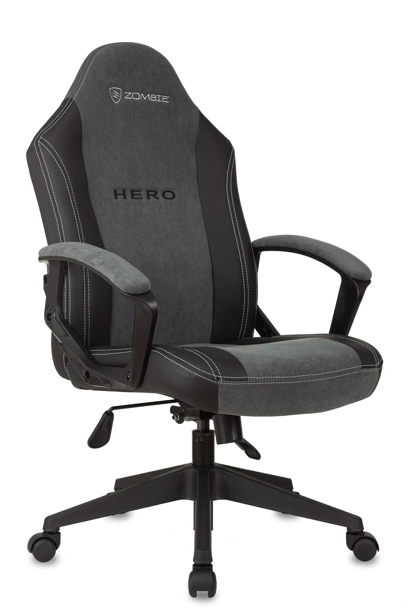 

Кресло игровое Бюрократ ZOMBIE Hero, серый (ZOMBIE HERO), Hero