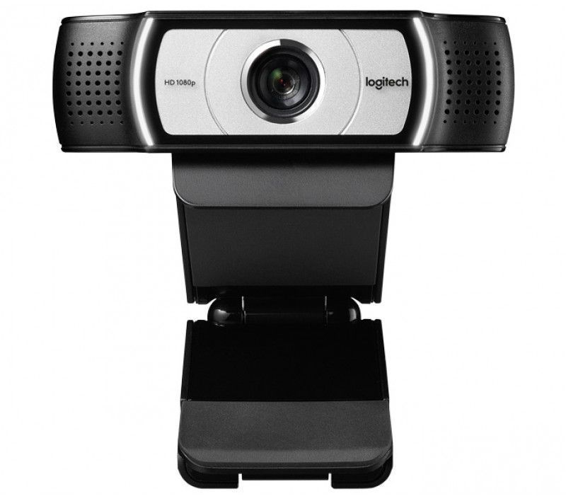 

Веб-камера Logitech C930c, 3 MP, 1920x1080, встроенный микрофон, USB 2.0, черный (960-001260), C930c
