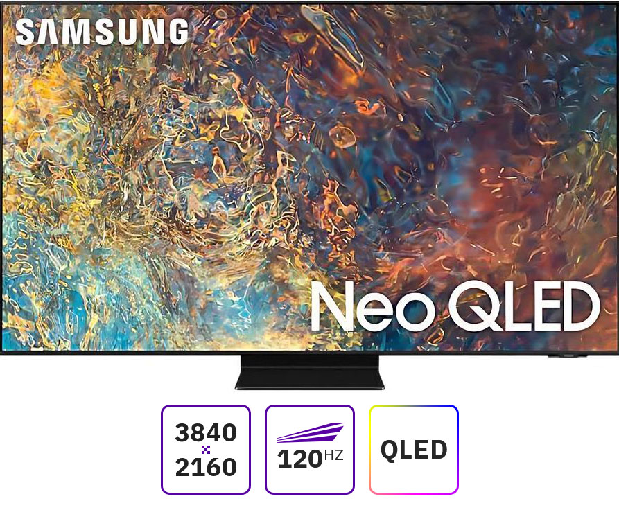 

Телевизор 75" Samsung QE75QN90BAUXCE, 3840x2160, DVB-T /T2 /C, HDMIx4, USBx2, WiFi, Smart TV, черный (QE75QN90BAUXCE), QE75QN90BAUXCE