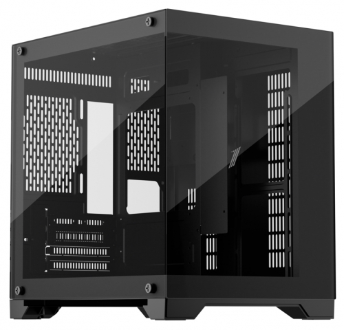 

Корпус 1STPLAYER MEGAVIEW MV5-T, mATX, Mini-Tower, 2xUSB 3.0, черный, без БП (MEGAVIEW MV5-T), MEGAVIEW MV5-T