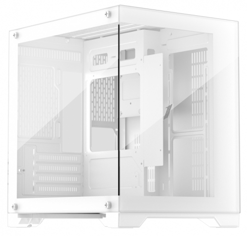 

Корпус 1STPLAYER MEGAVIEW MV5-T White, mATX, Mini-Tower, 2xUSB 3.0, белый, без БП (MEGAVIEW MV5-T White), MEGAVIEW MV5-T White