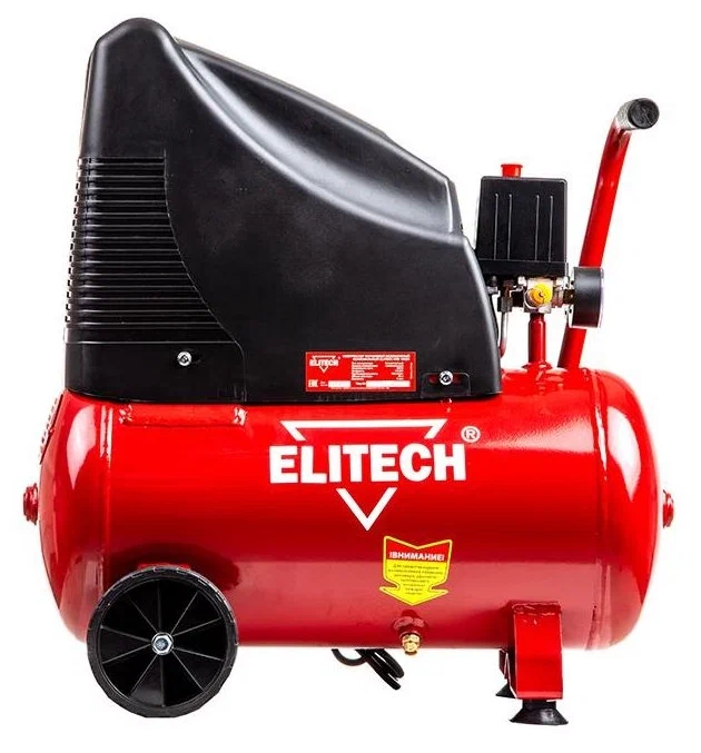 Компрессор воздушный Elitech КПБ 190/24, 24 л, 188л/мин