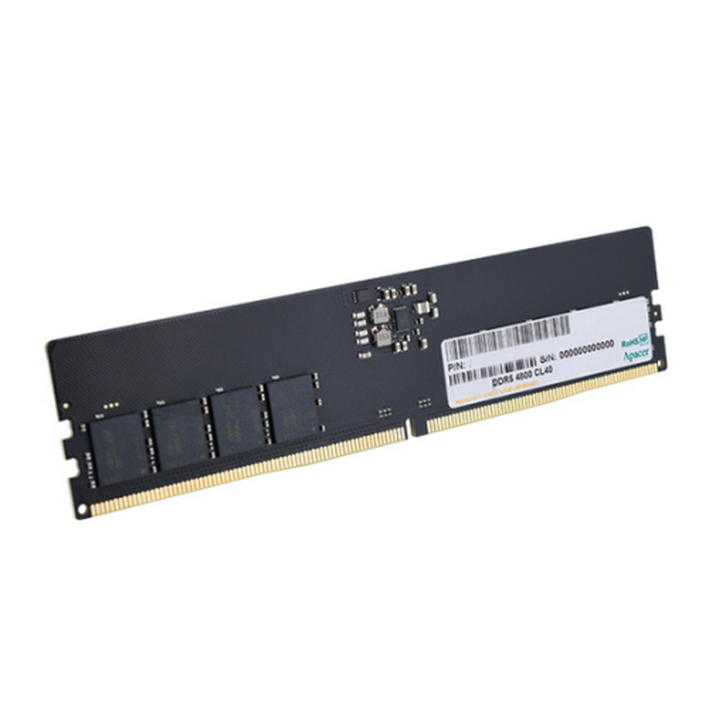 Память DDR5 DIMM 32Gb, 4800MHz, CL40, 1.2V, Apacer (AU32GHB48CTBBGH/FL.32G2A.PTH) Retail