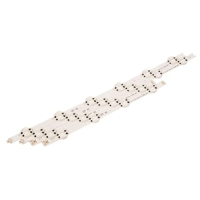 Светодиодная подсветка LG 43LJ, 43UJ, 43LV, 43UV, AGF78666701, 43" V17 ART3 2867, 6916L-2867A (комплект, 4 шт) (AGF78666701)
