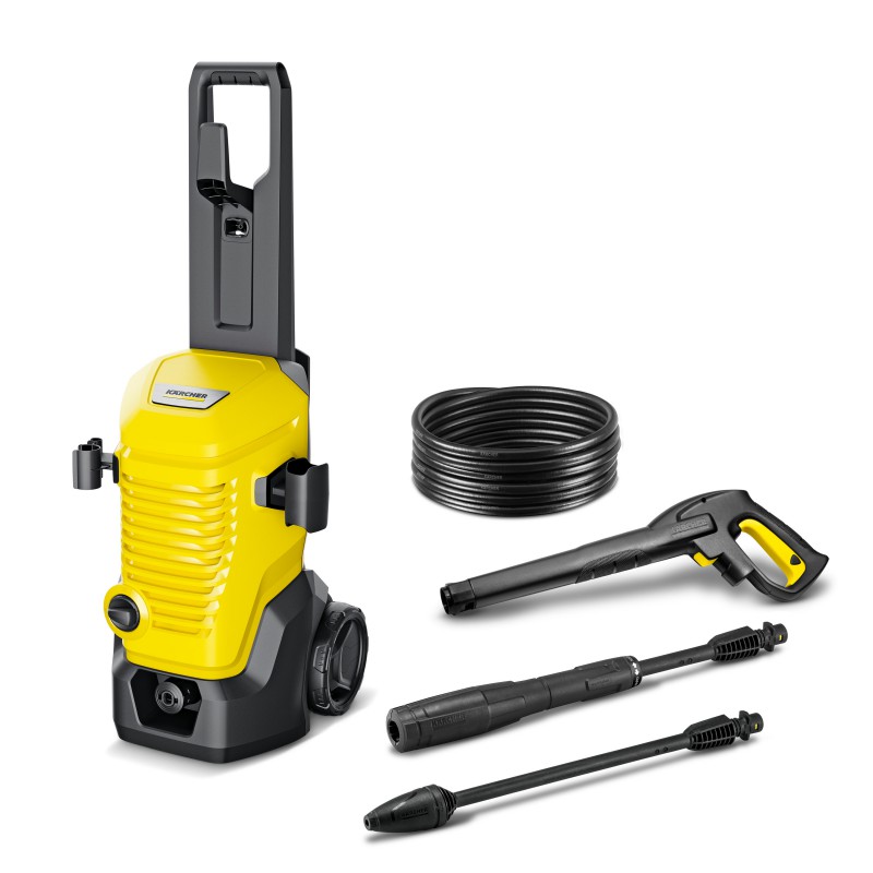 Мойка высокого давления KARCHER K 4 WCM, 128 атм, 420 л/ч, шланг 6 м, сетевой шнур 5 м, забор воды из емкости, 11.5 кг (1.324-200.0)