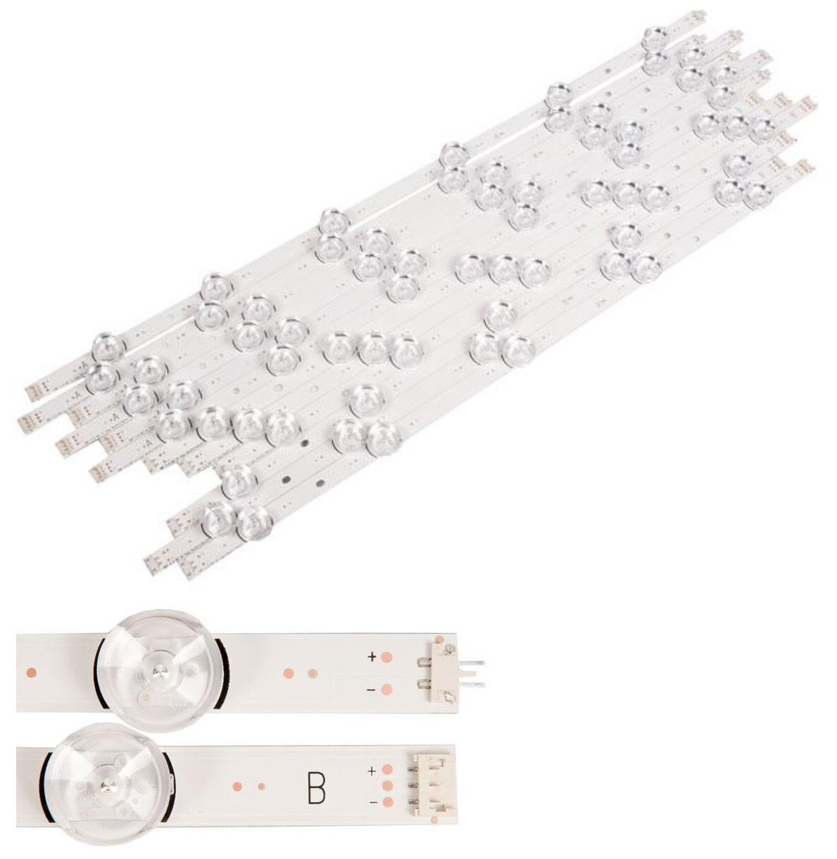 Светодиодная подсветка LG 60LB, 60LF, 60LY, AGF78401801, DRT3.0 60", 6916L-1720A, 6916L-1721A (комплект, 12 шт) (AGF78401801)